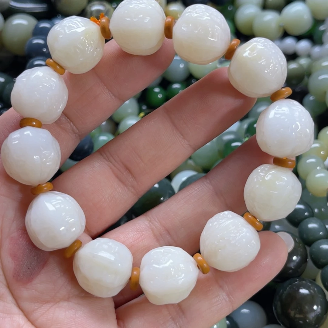 和田玉手链未镶嵌