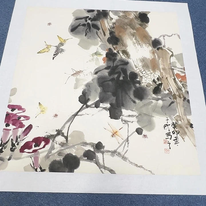 国画书画作品多次