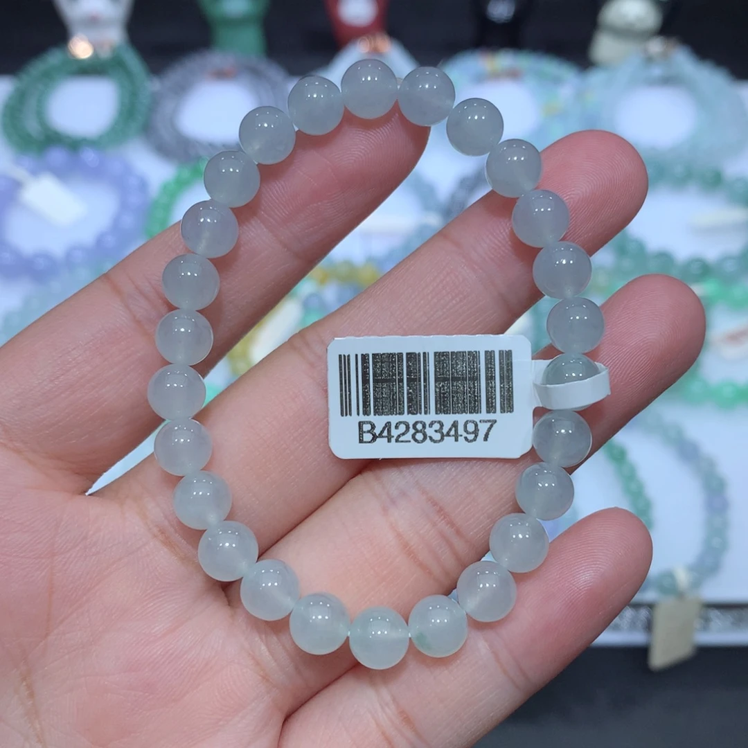 翡翠未镶嵌手串天然