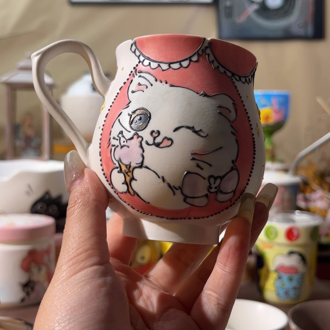 杯景德镇陶瓷文创水杯