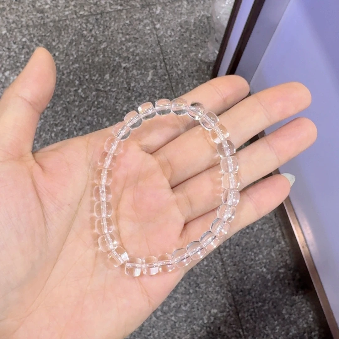 未镶嵌水晶手串白水晶