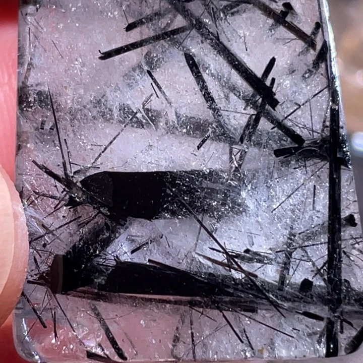 无***欠颈饰未镶嵌发晶钛晶