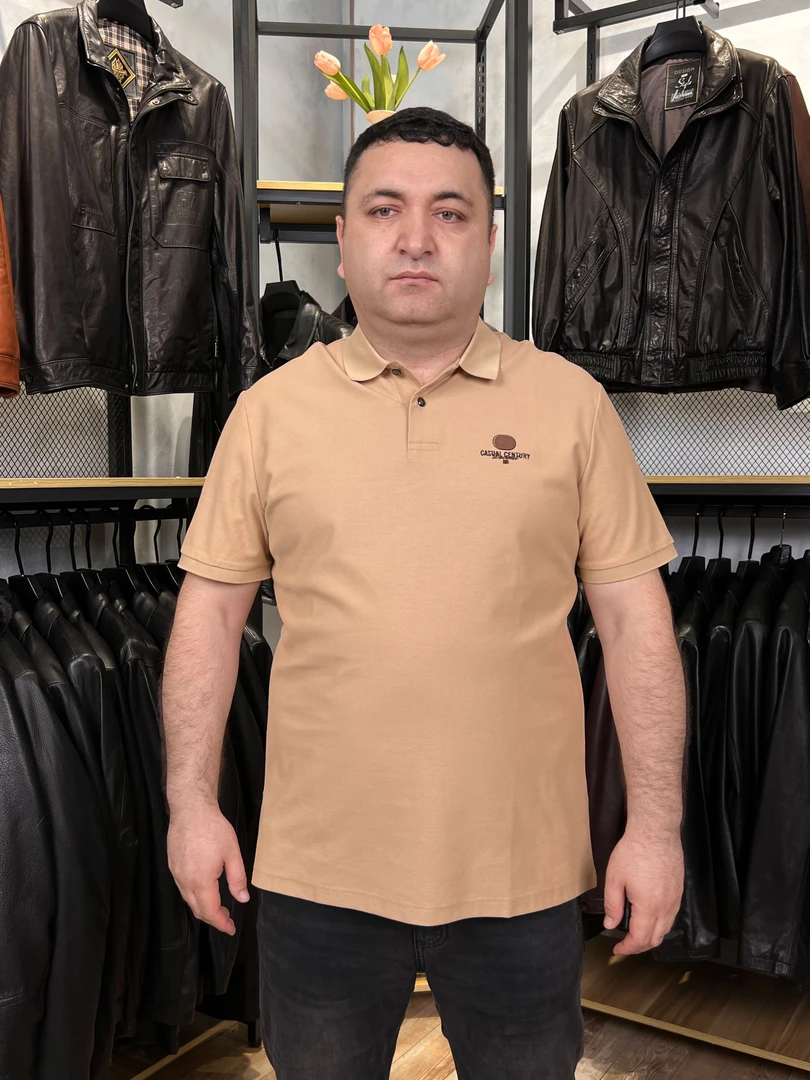 【阿吉巴伊】男士纯棉短袖上衣商务短袖#2440