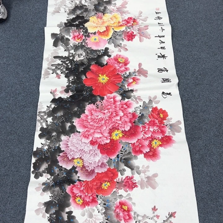 国画纯手绘作品欣赏图