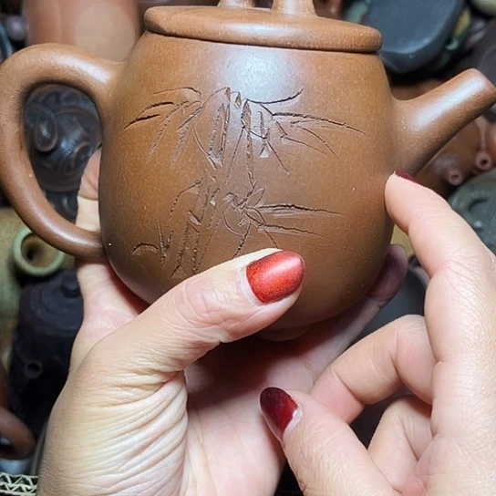 全手工制作宜兴紫砂壶