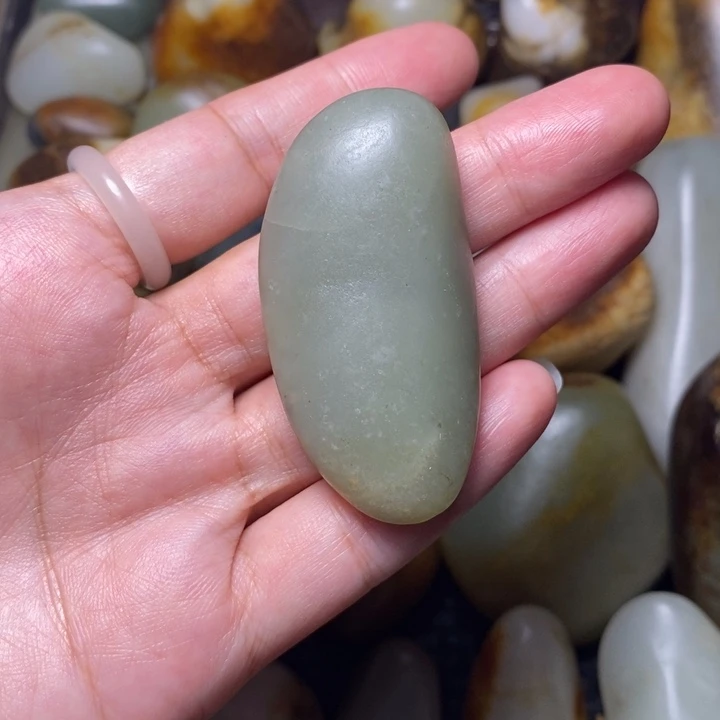 和田玉未镶嵌挂件10