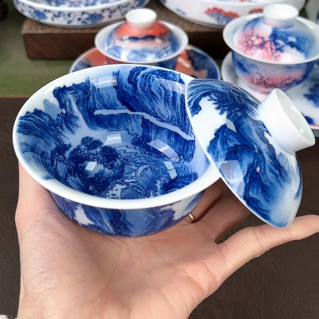 手绘高温瓷器瓷器