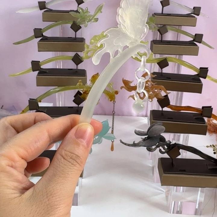 南红玛瑙未镶嵌发饰