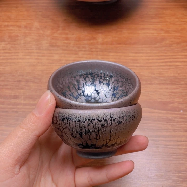 茶盏建窑建盏主人杯 微瑕