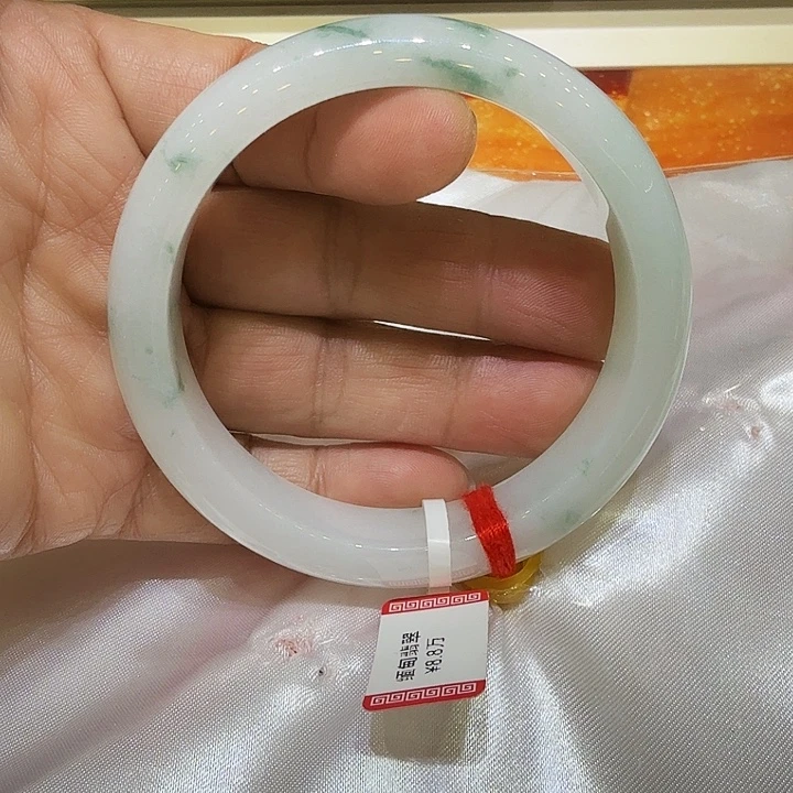 翡翠未镶嵌项圈天然翡翠手镯