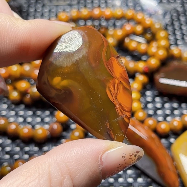 玛瑙/玉髓颈饰未镶嵌灵**蜜