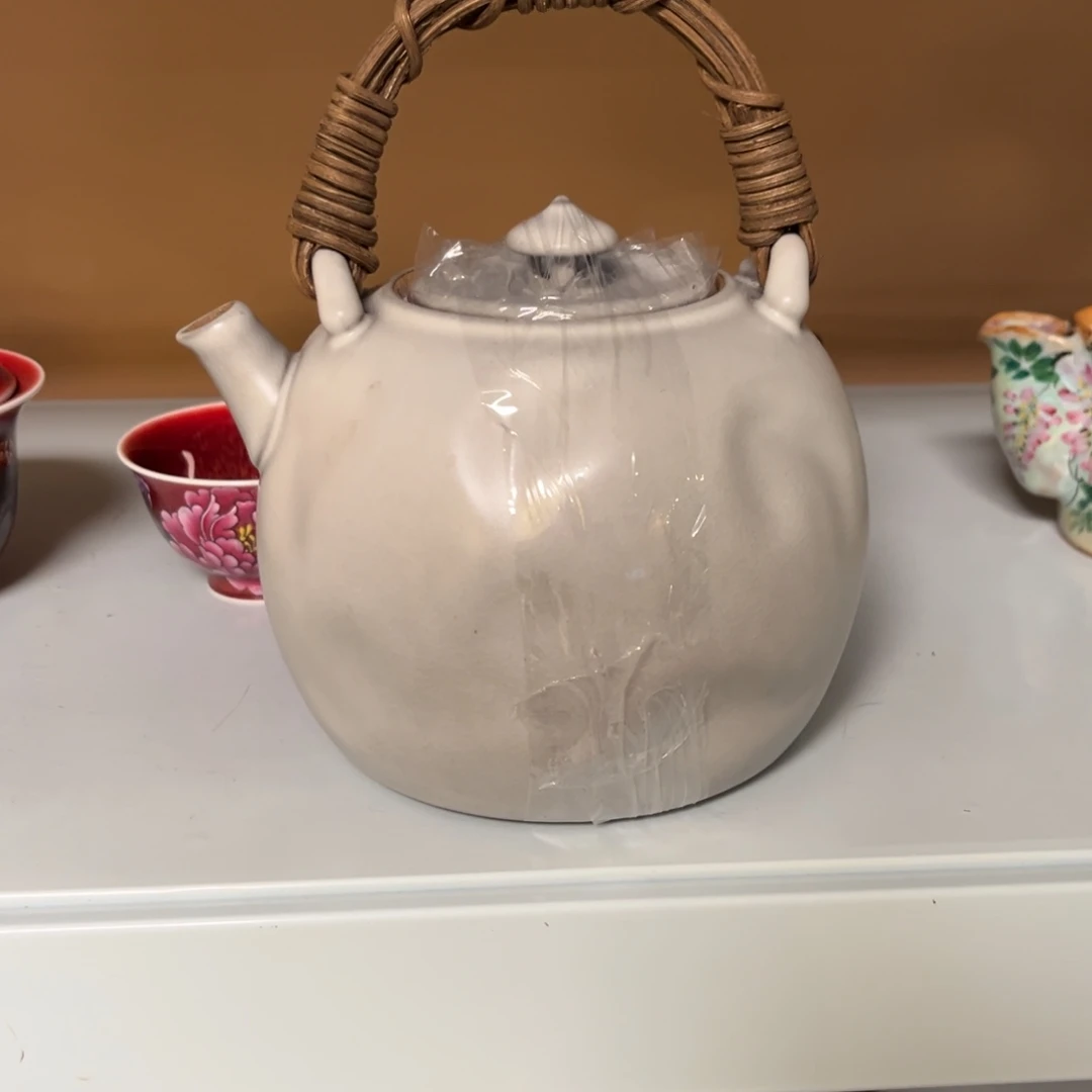 五***色柴烧纯手工手绘陶瓷