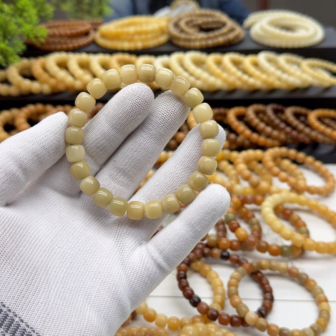 手串菩提根/象牙果9*10鬼工5年
