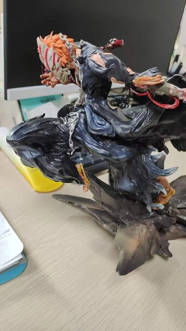 死神系列 黑崎一护发光炫酷发光效果动漫爱好者手办模型雕像摆件
