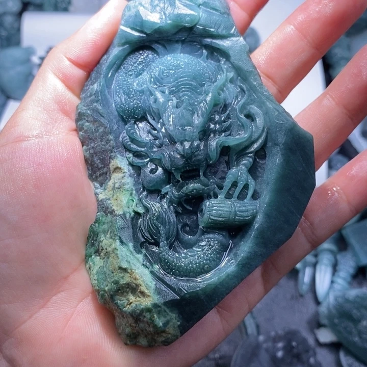 未镶嵌定制翡翠毛