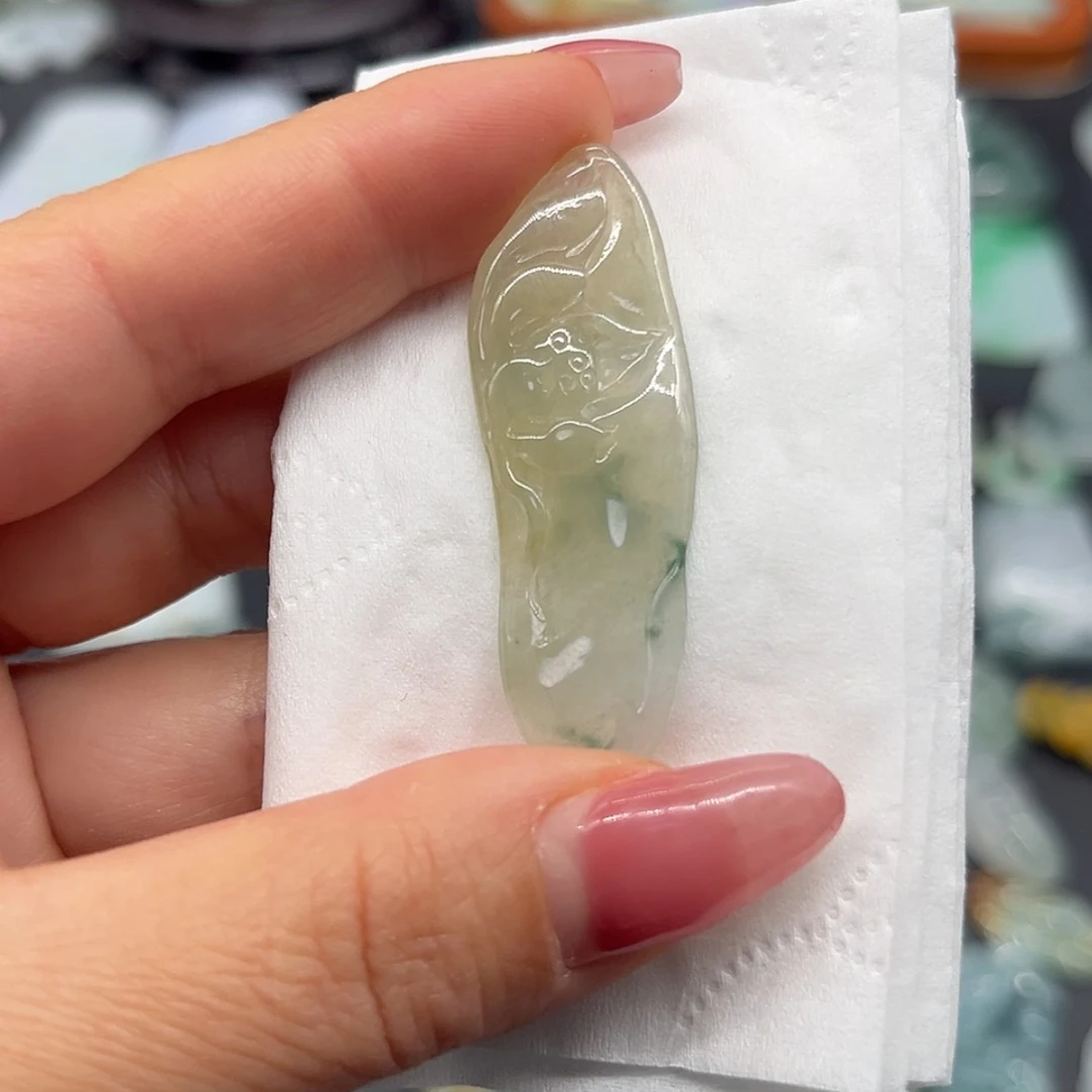 【闪购商品】翡翠颈饰未镶嵌莲花