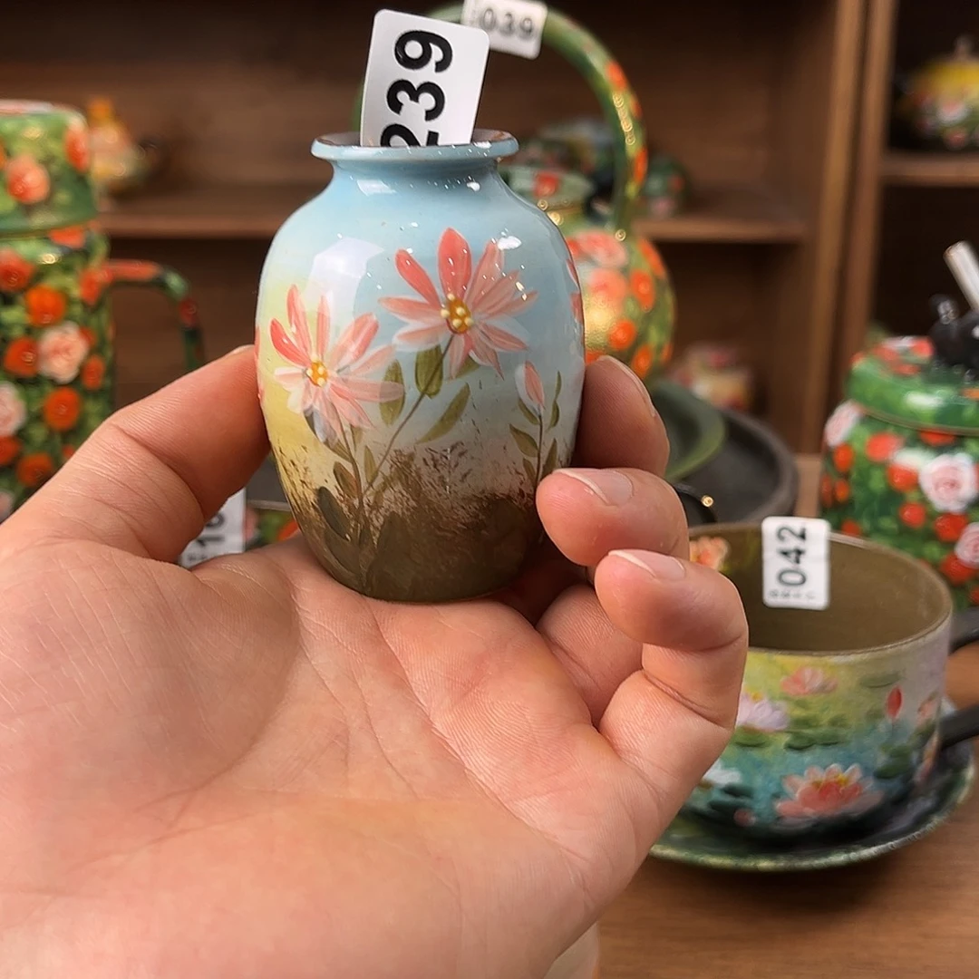 纯纯莫奈油画风纯纯莫奈油画风花瓶