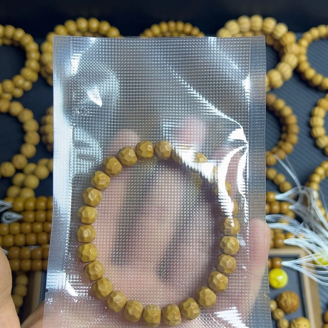 猴头核桃手串黑金无相