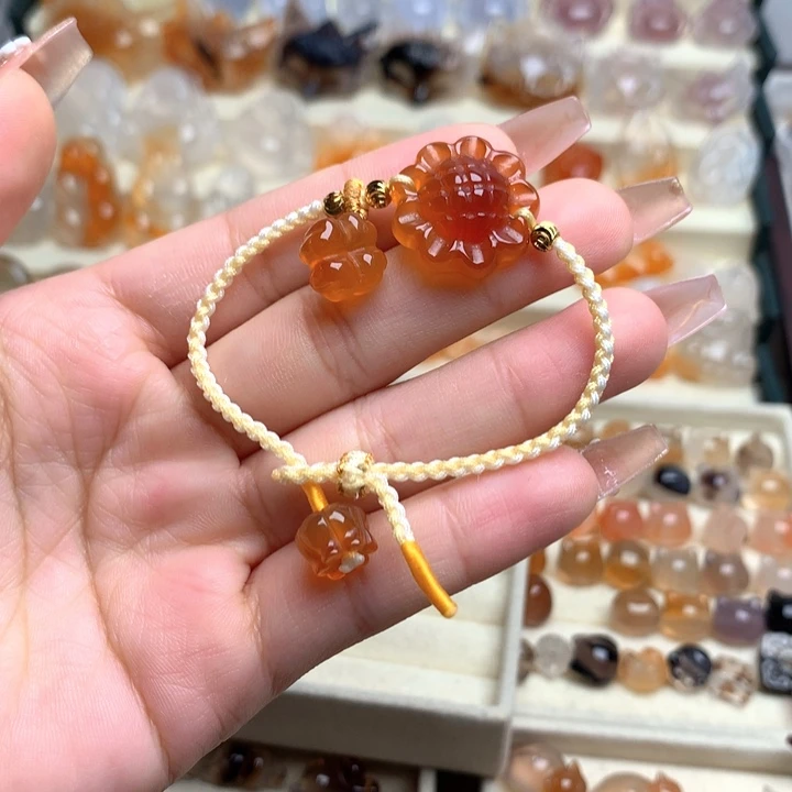 玛瑙/玉髓未镶嵌玛瑙手绳