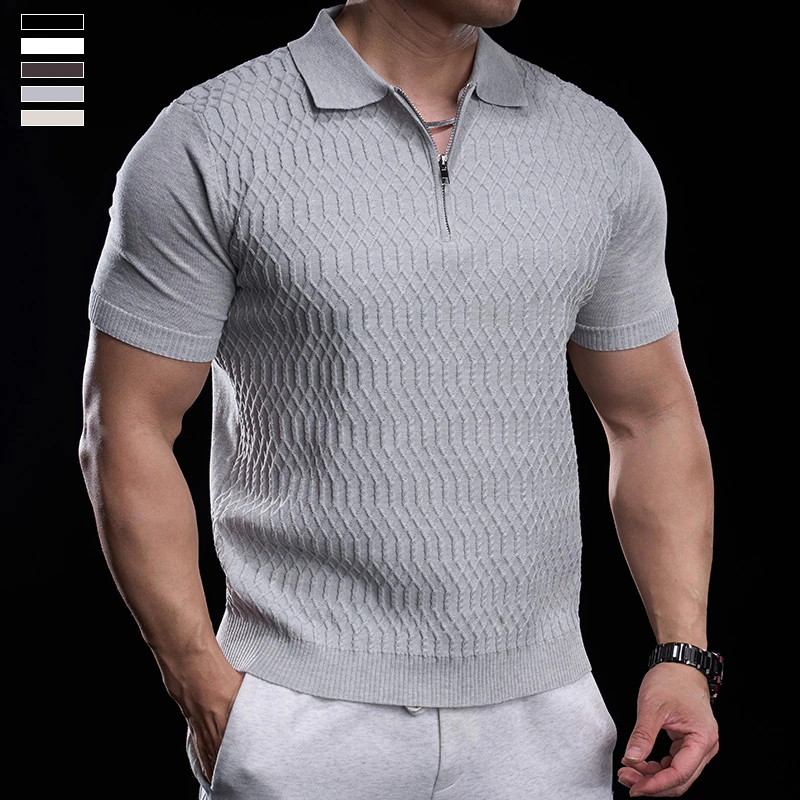 霸道肌肉夏季短袖新款男士跑步健身衣t恤高弹男款运动上衣