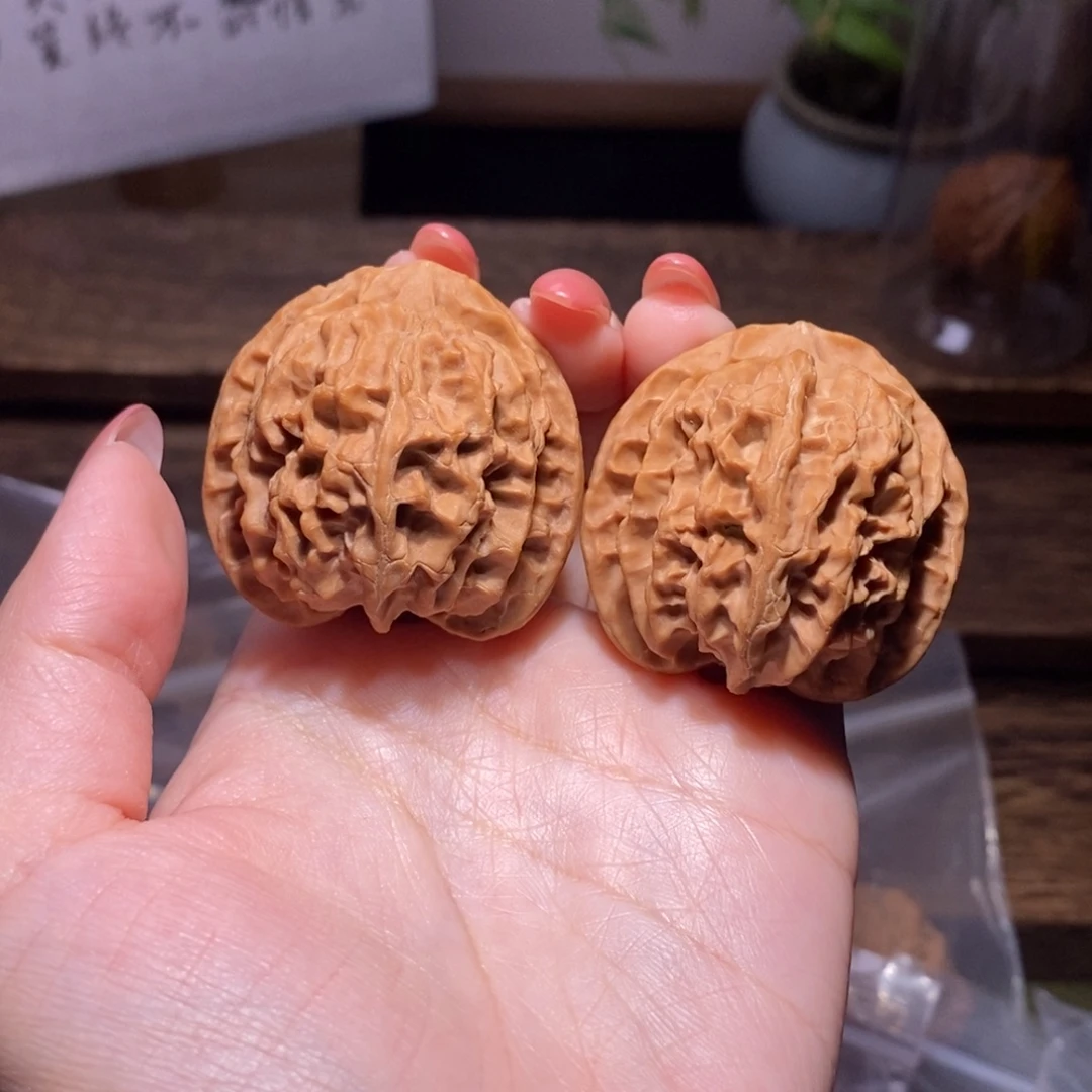 吊坠文玩核桃全品39全家福原桩苹果园