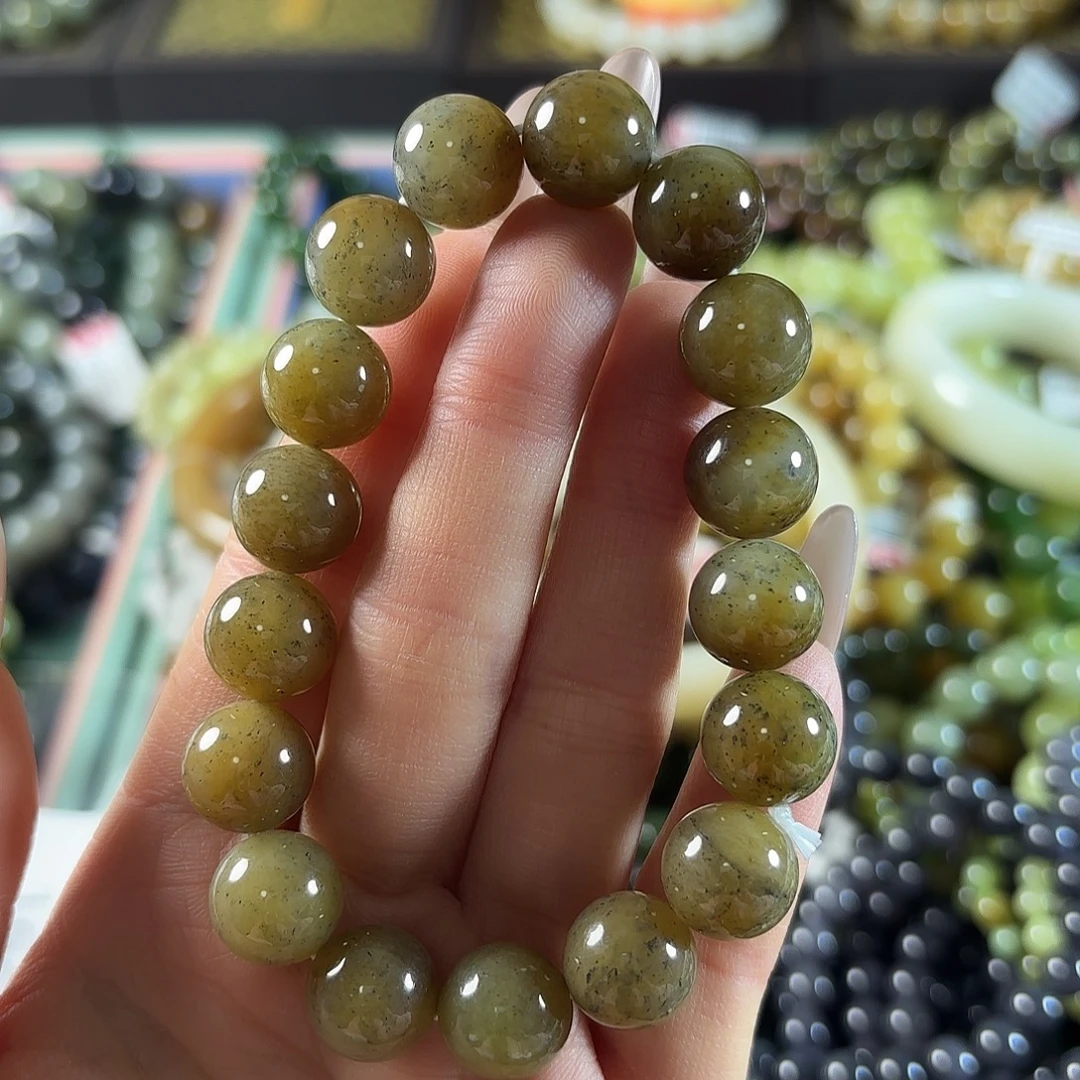 和田玉未镶嵌手链25