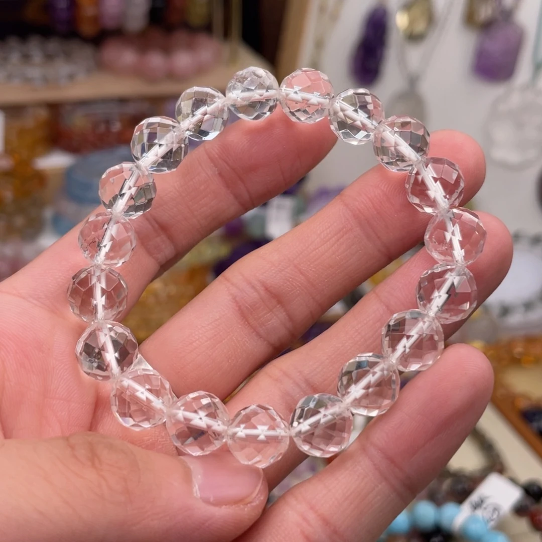 未镶嵌手链水晶白水晶