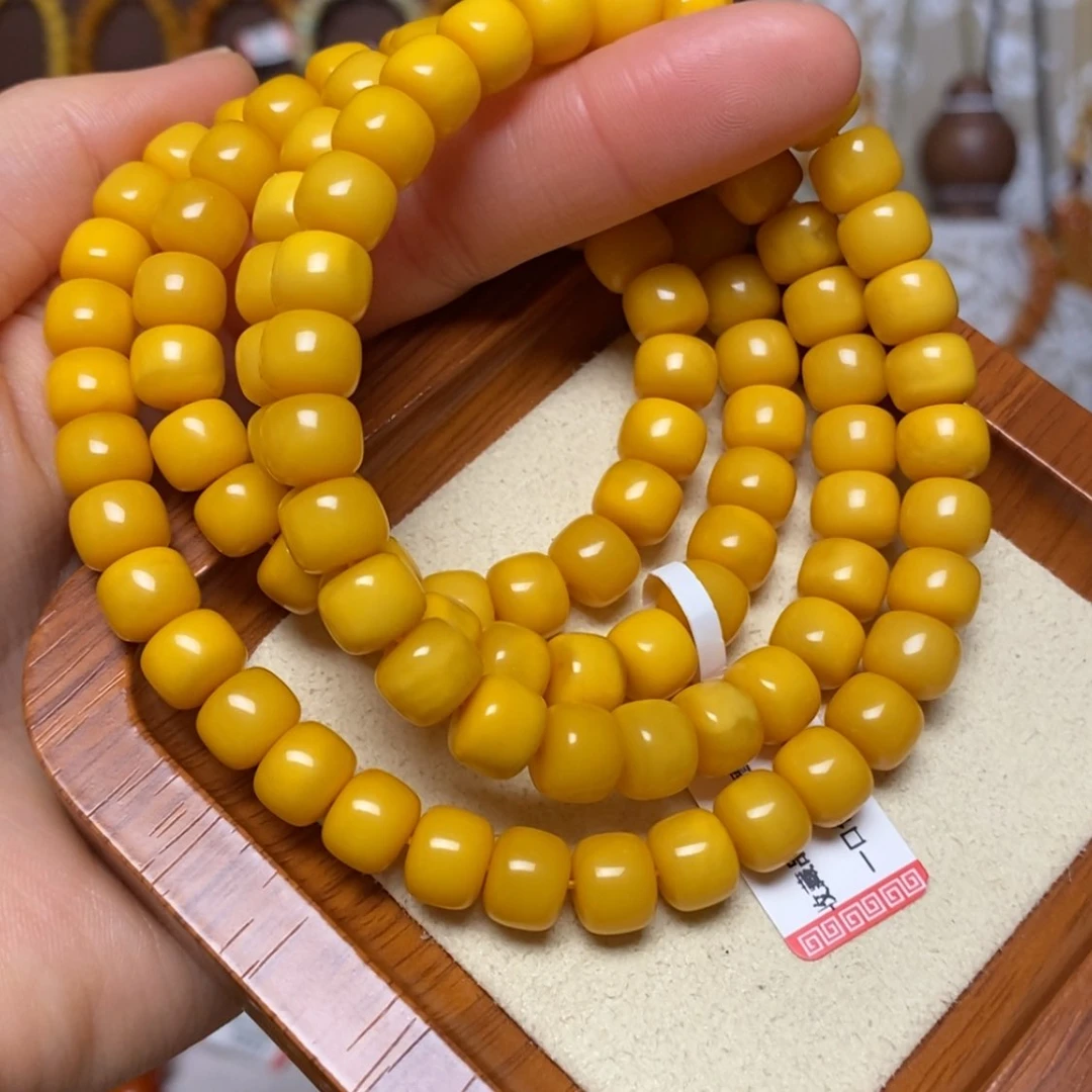 【闪购商品】蜜蜡颈饰未镶嵌项链