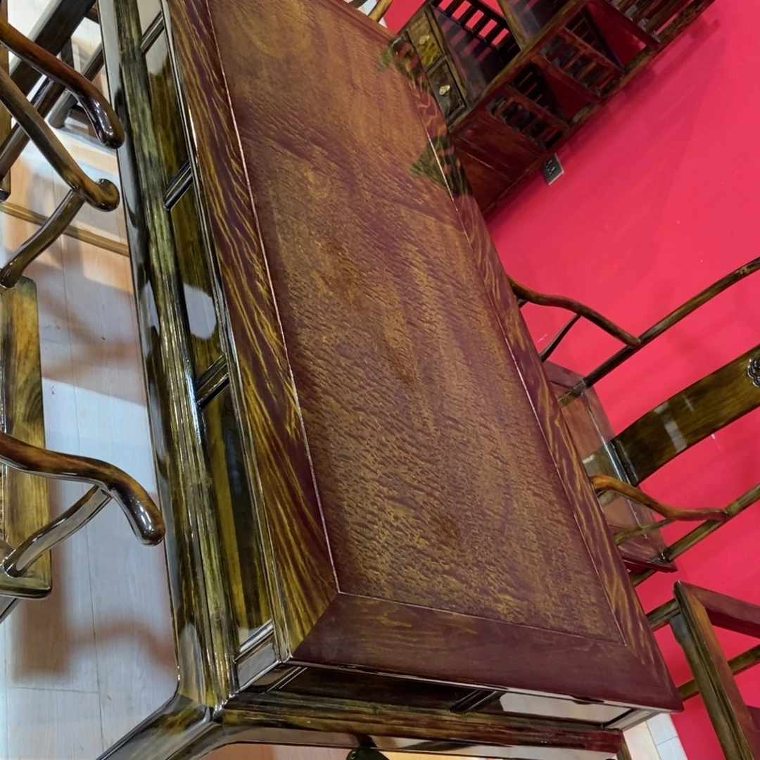 楠木茶桌七件套1.8米