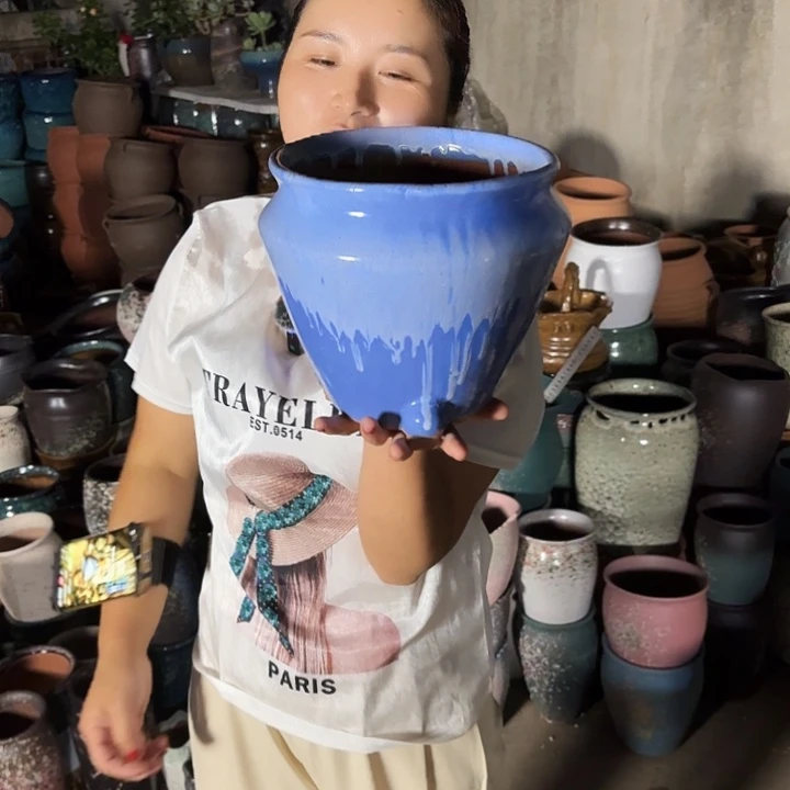 口20高20瑕疵一个盆子。