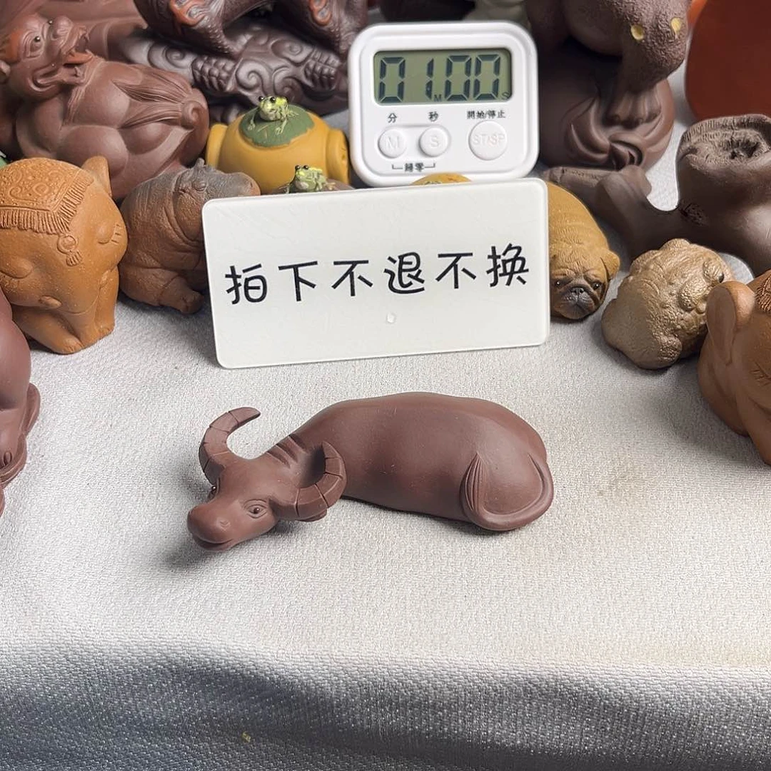 紫砂茶宠李*霸紫砂瑕疵