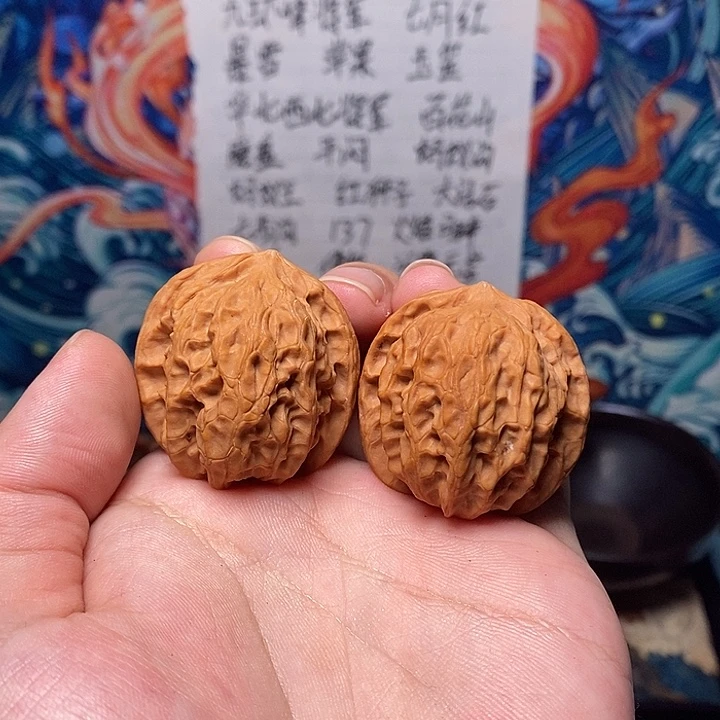 文玩核桃把件35刘老四758大