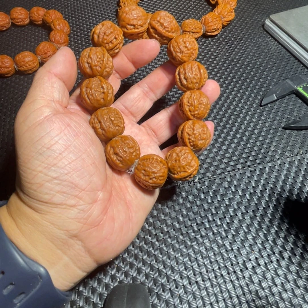 手串文玩核桃白狮子23