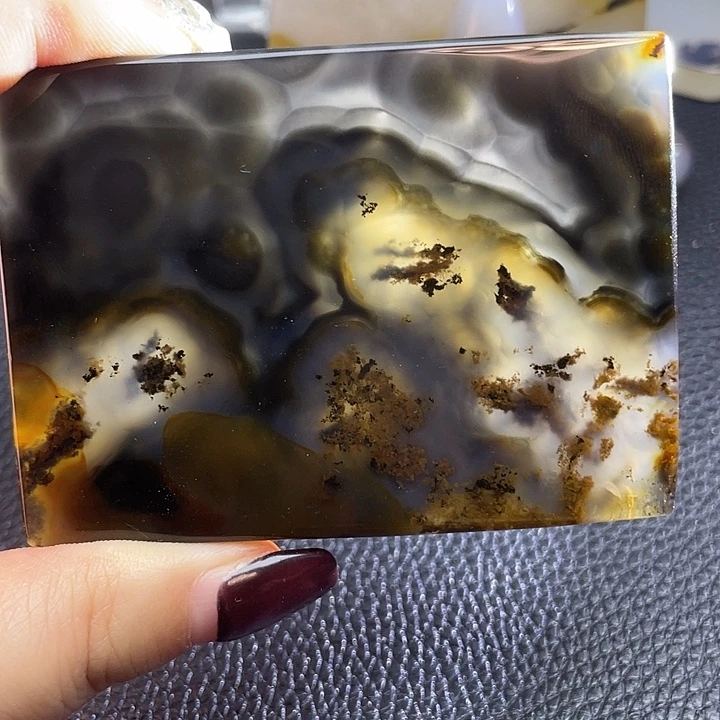 荒***荒玛瑙/玉髓未镶嵌颈饰