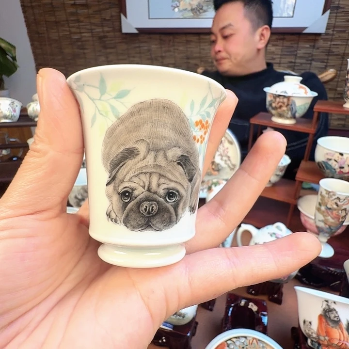 摆件法斗犬达官显贵把c无关y