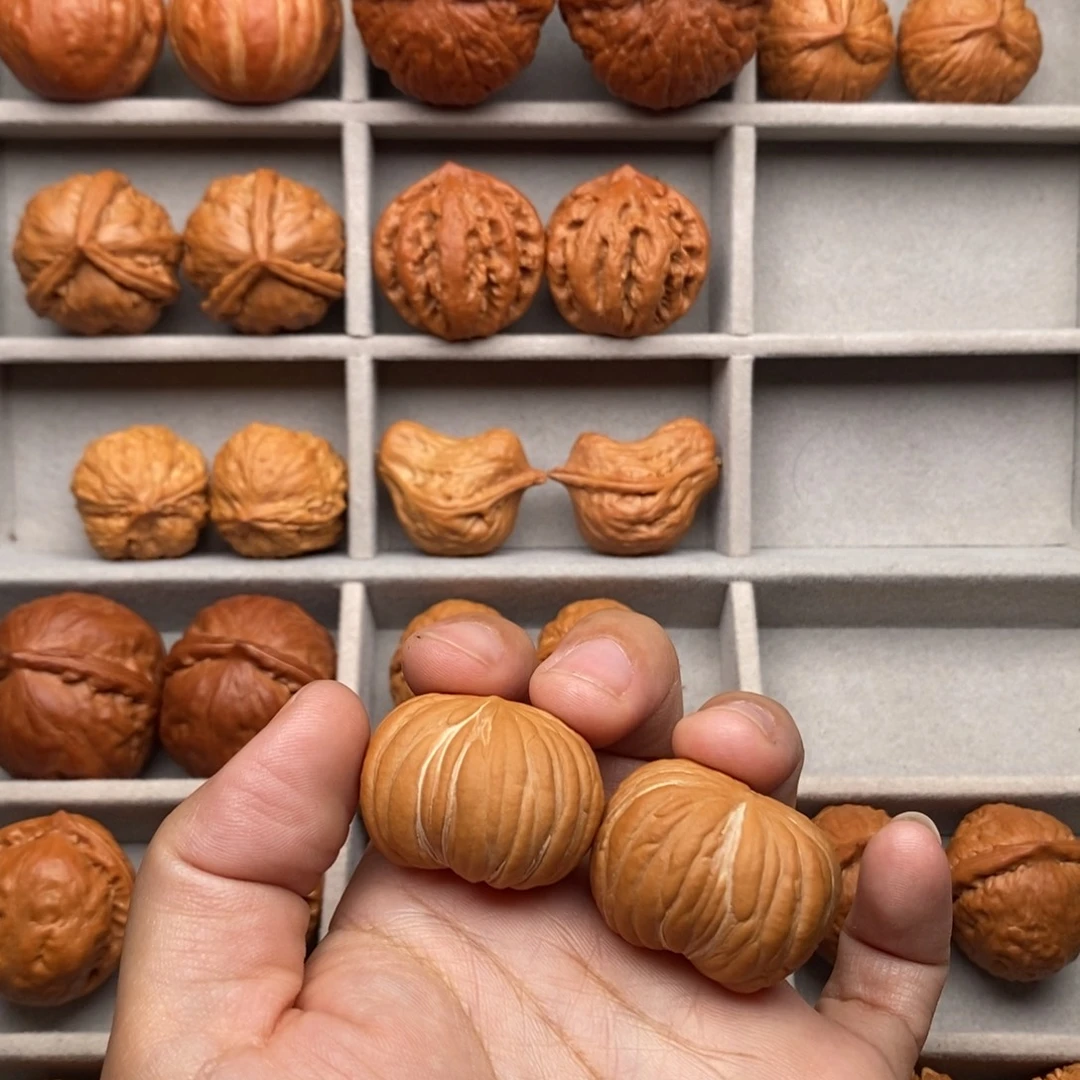 无***事把件文玩核桃金丝南瓜