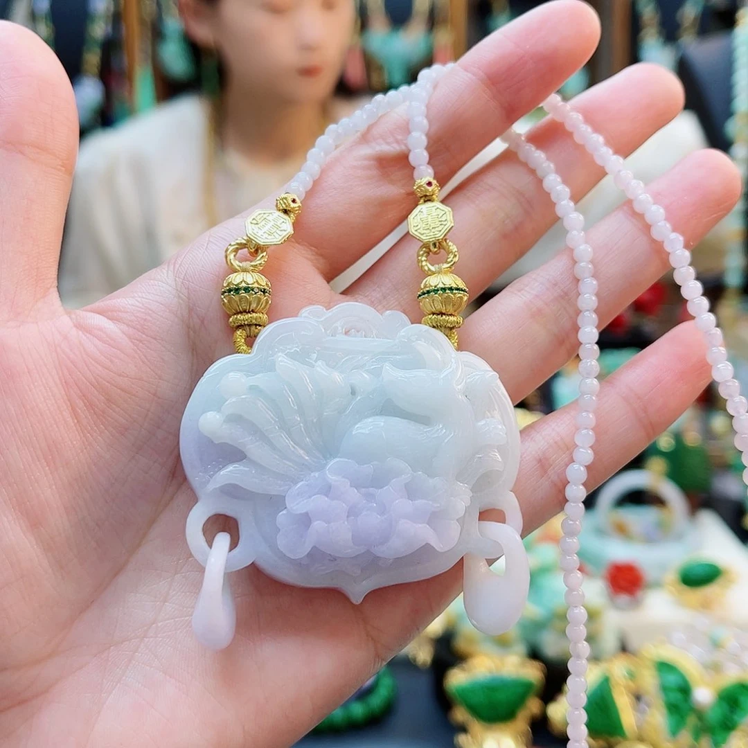 翡翠合金颈饰48小时鉴赏期