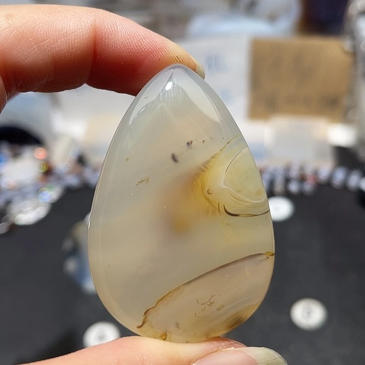 玛瑙/玉髓未镶嵌吊坠(不含链)