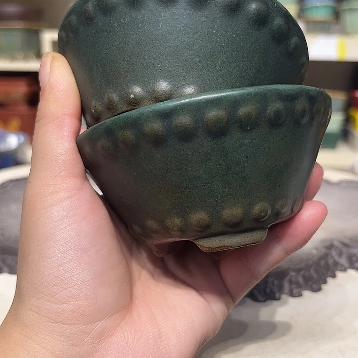 紫砂花盆瑕疵4.5-10-2。。。