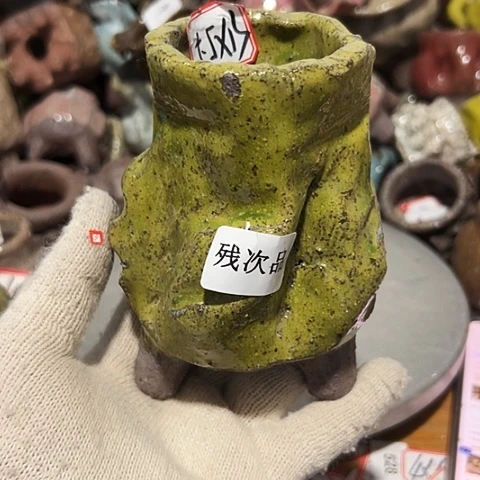 粗陶花盆制作就这样了