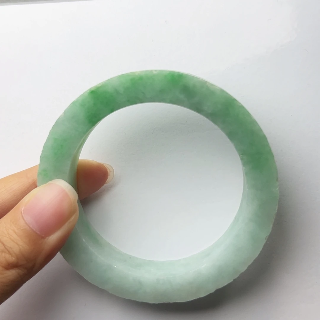定制翡翠翡翠手镯定制未镶嵌不退不换