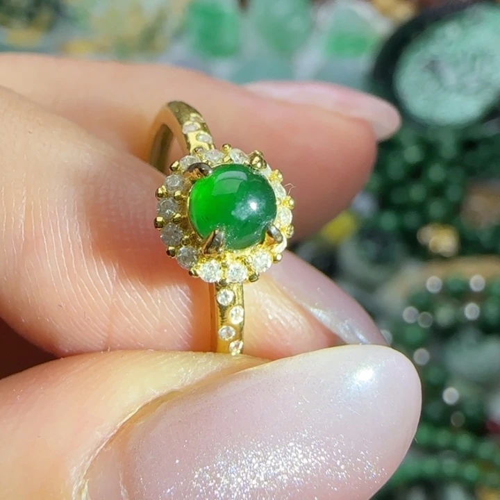 翡翠未镶嵌颈饰天然A货59