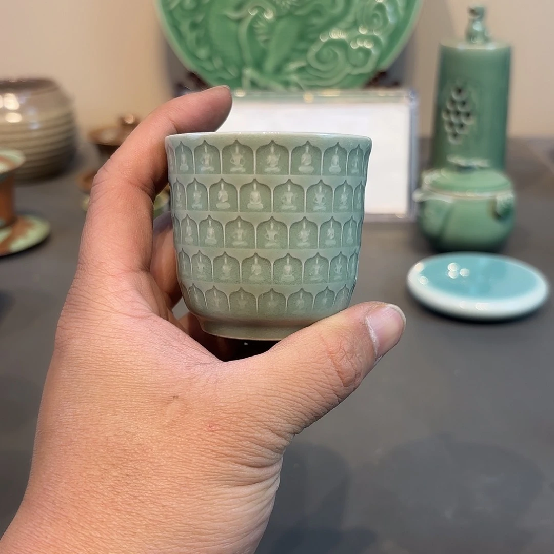 瓷片龙泉青瓷福利青瓷