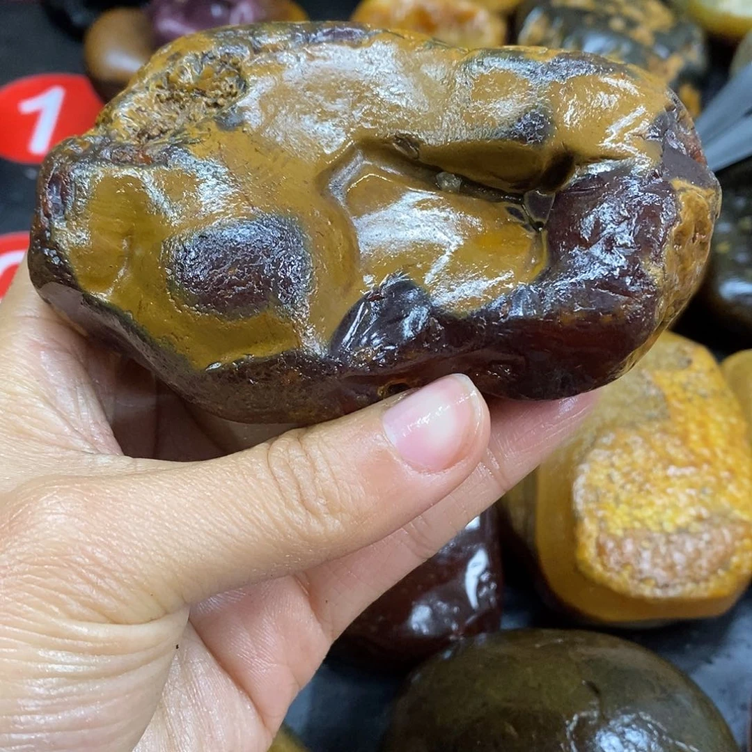 玛瑙/玉髓未镶嵌手把件