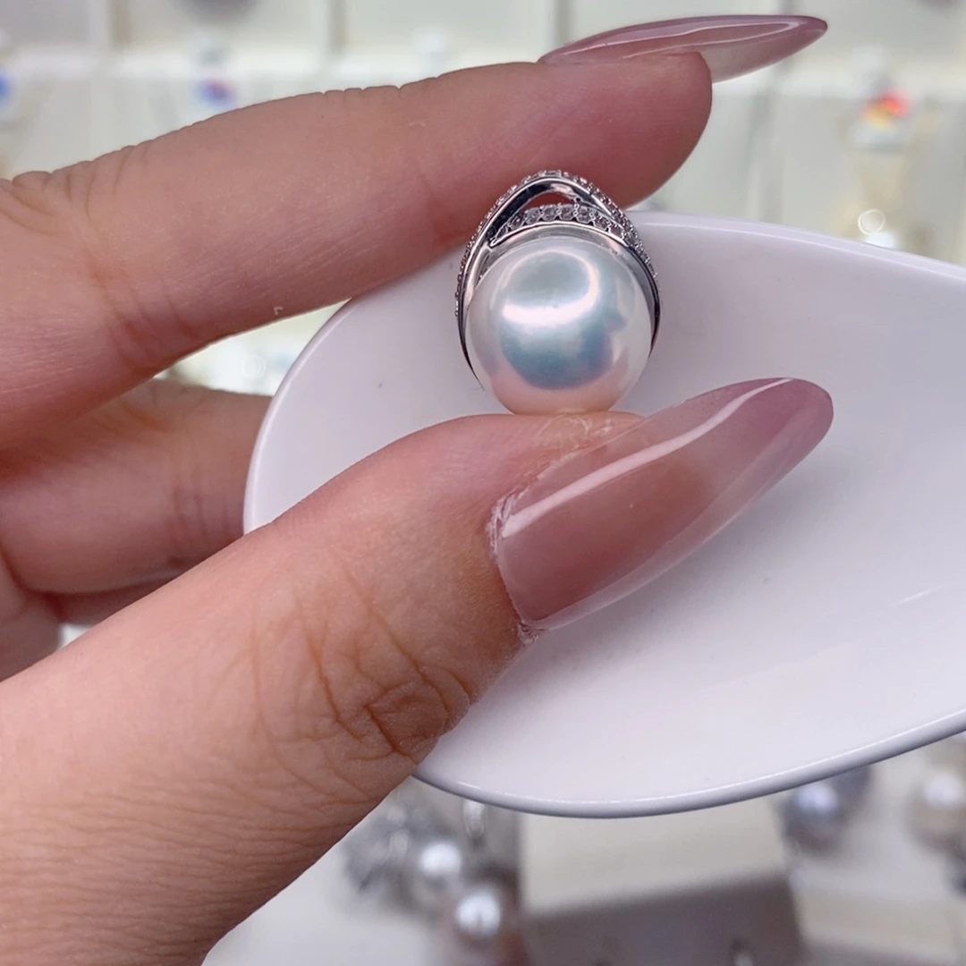 淡水珍珠未镶嵌吊坠(赠链)