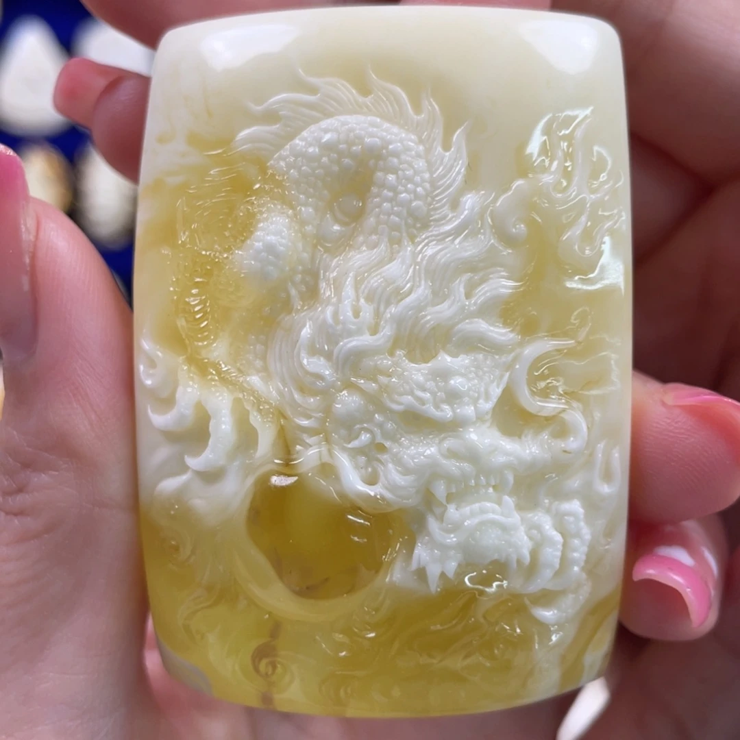 蜜蜡裸石未镶嵌琥珀蜜蜡