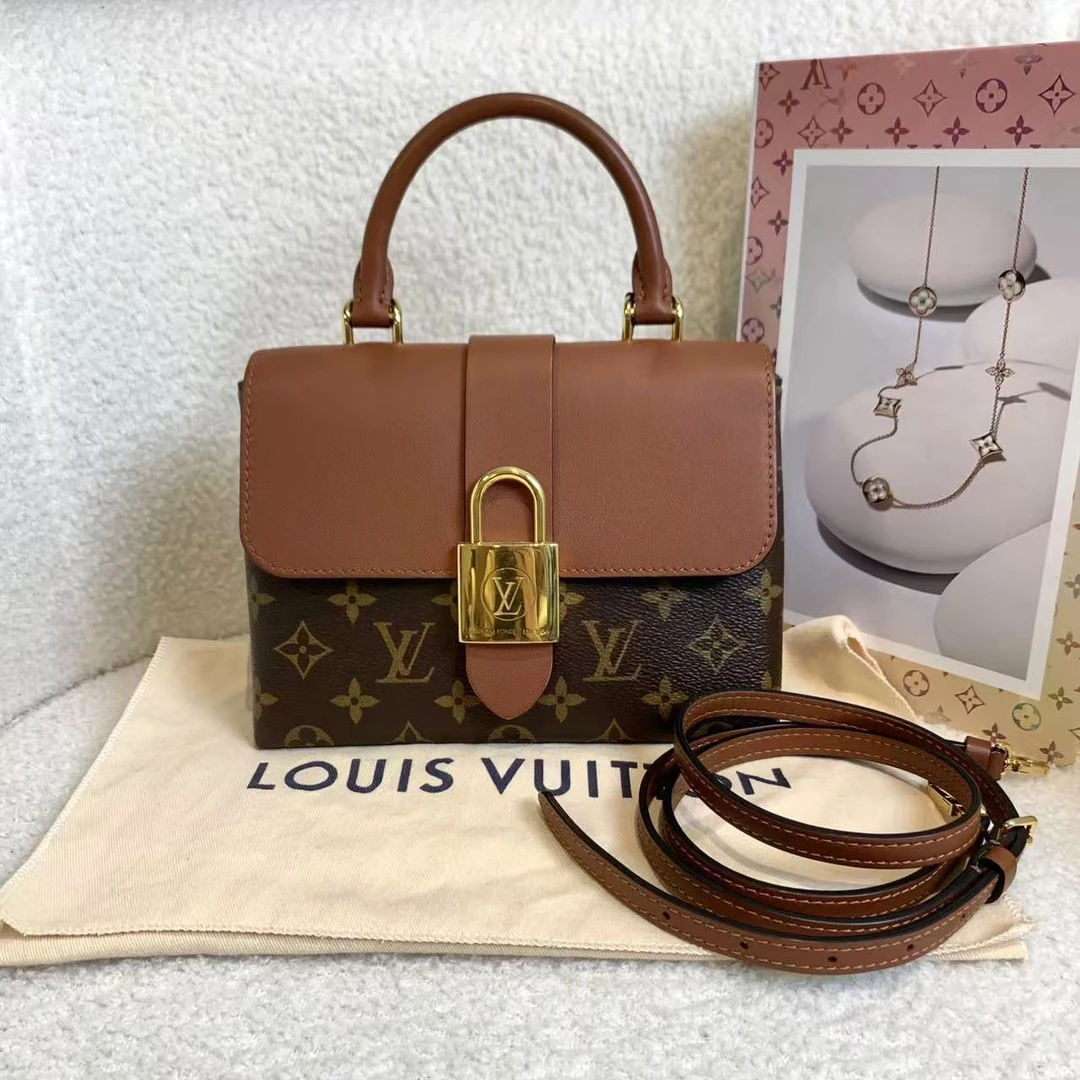 99新 LouisVuitton/路易威登 壹臻/lock bb锁头包/158592271