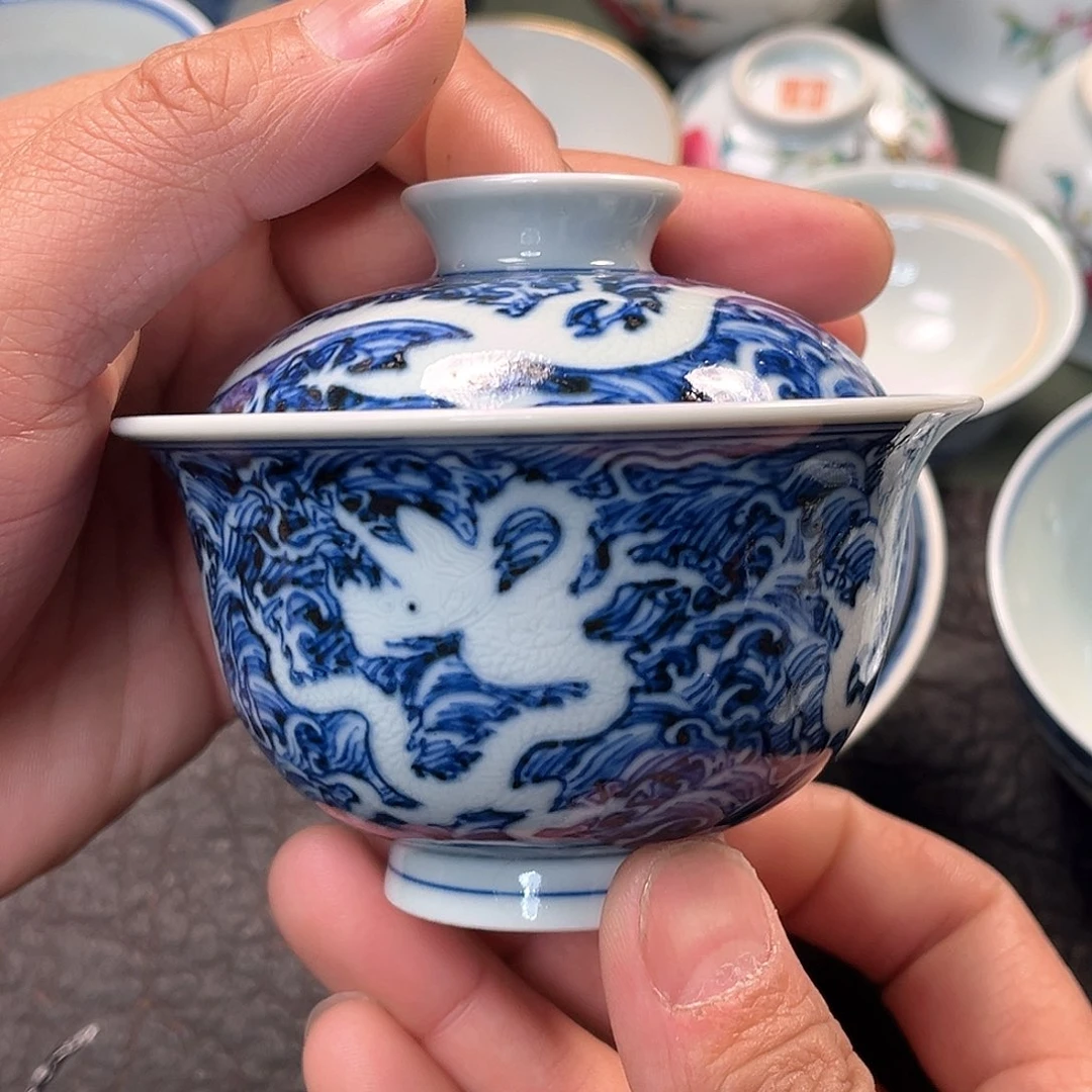 杯青花瓷器青花瓷器