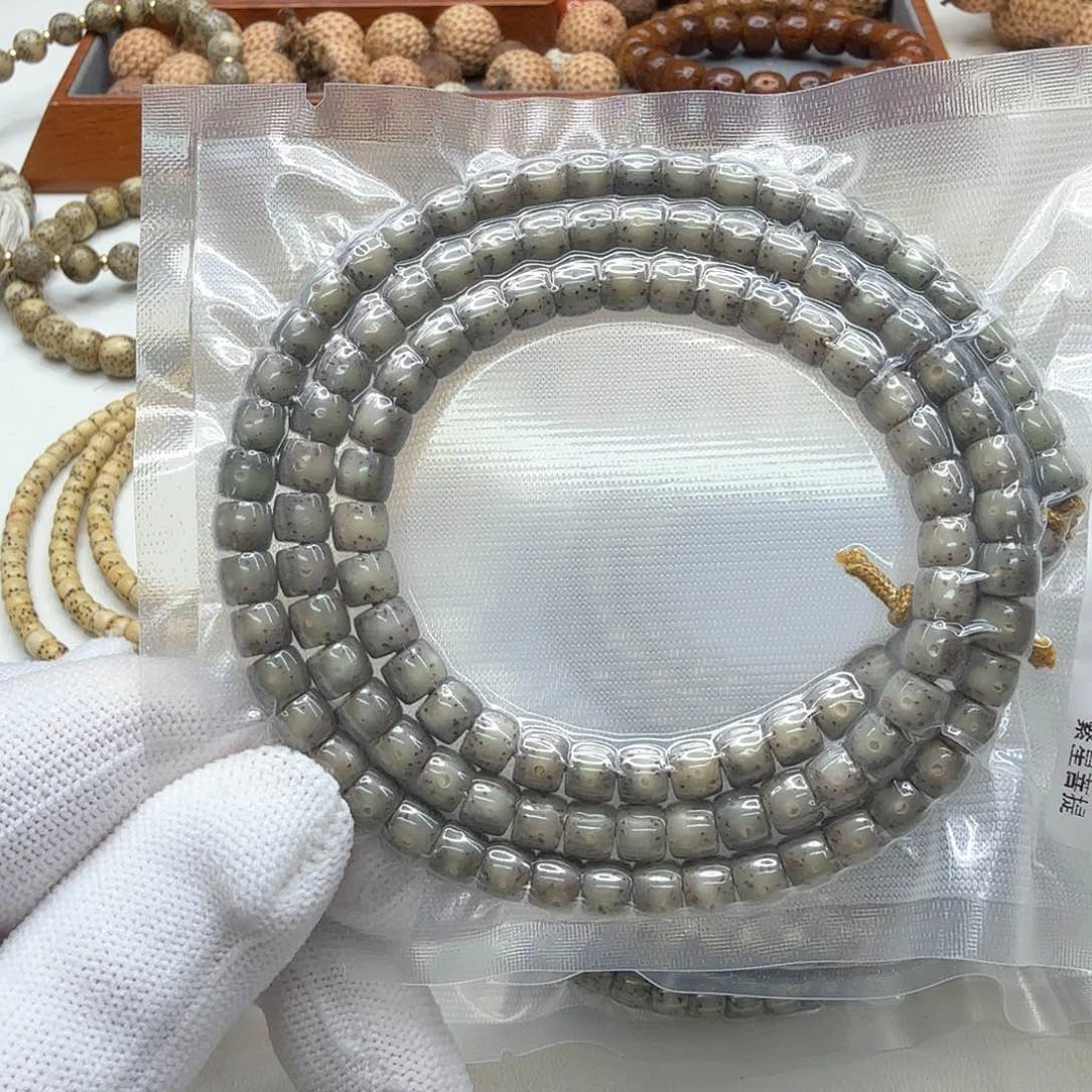 星月菩提手串6灭世糯冰绿幽灵大眼睛6左右108