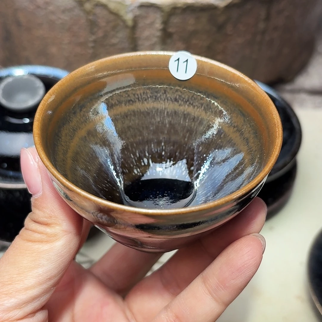 茶盏义兴龙窑建盏11